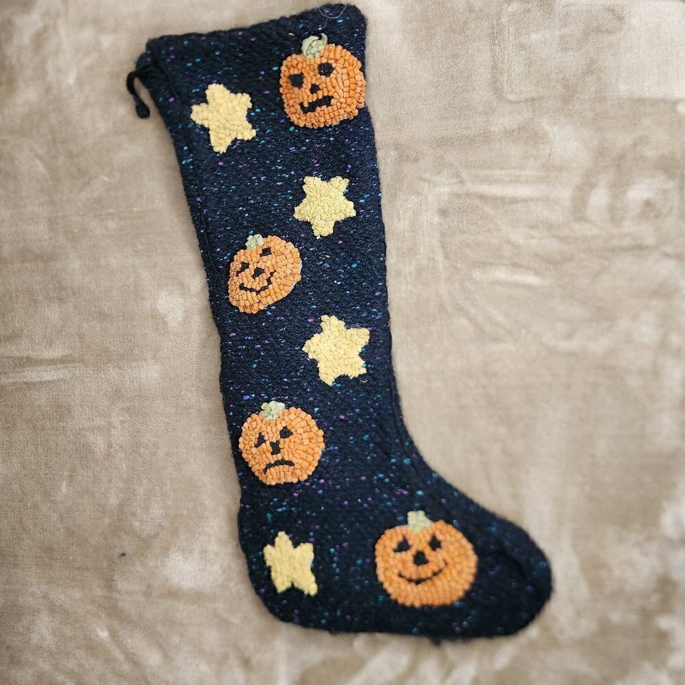 Colorful Halloween Stocking by Bingham